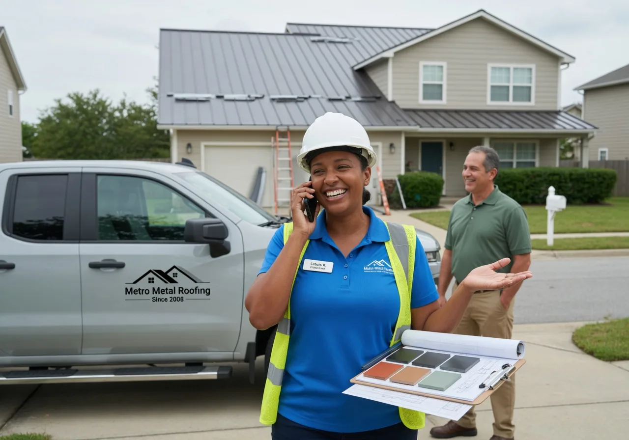 Storm Damage Metal Roof Repair in Star Lake, WI